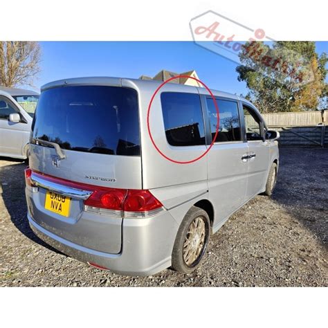 Honda Stepwagon Rg 2005 2009 Rear Side Glass Drivers Side