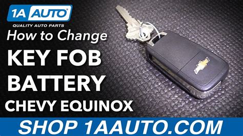 How To Change Key Fob Battery Chevy Equinox A Auto