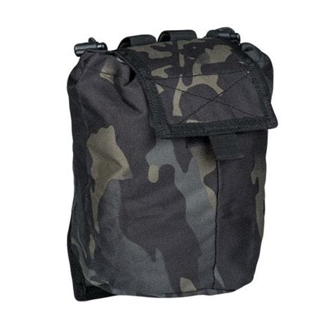 Mil Tec Collapsible Empty Shell Pouch Multitarn Black