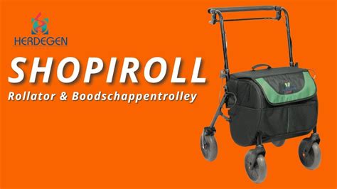 Shopiroll De Combinatie Van Rollator Boodschappentrolley YouTube