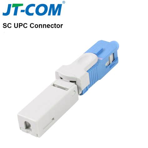 Jt Ftth Sc Apc Optical Fiber Quick Connector Sc Upc Ftth Fiber