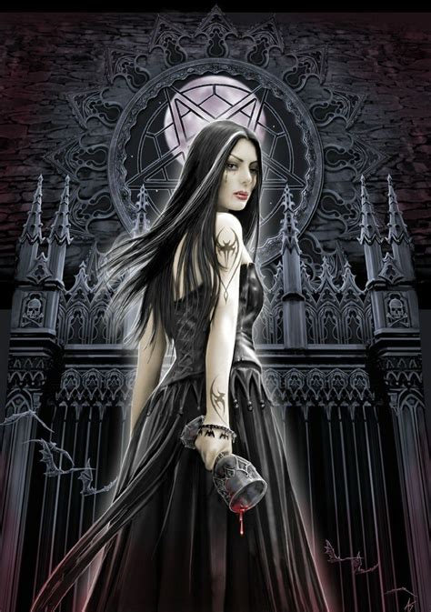 gothic vampire art male vampire art print  colin anderson
