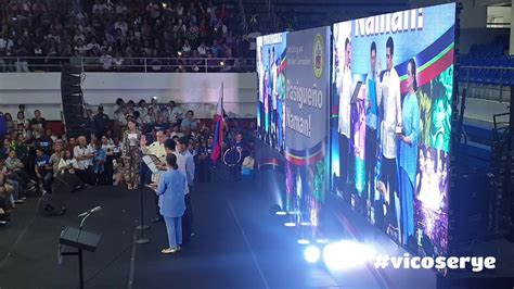 Mayor Vico Sotto Inauguration Pt 3 Vico Takes His Oath As The Next