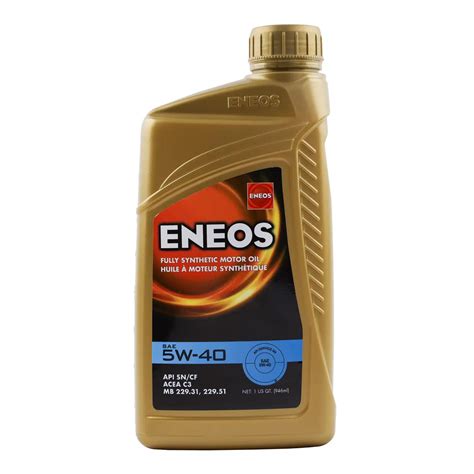 ENEOS 5W-40 Fully Synthetic Motor Oil