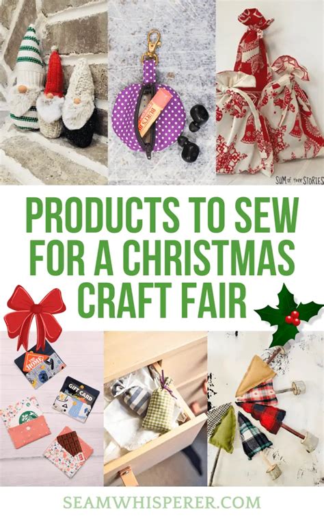 12 Products To Sew For A Christmas Craft Fair