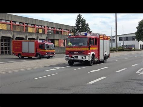 Reserve HLF GW Umweltschutz Feuerwehr Marl YouTube