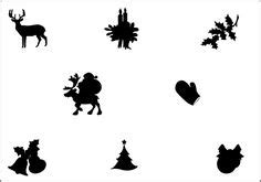 13 Christmas Silhouette Vector Ideas Silhouette Illustration