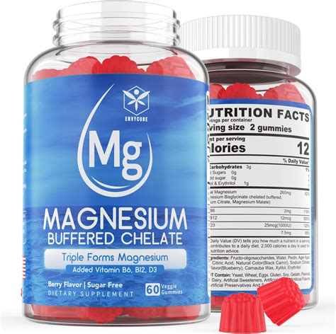 Amazon Magnesium Glycinate Gummies With Magnesium Malate Taurate