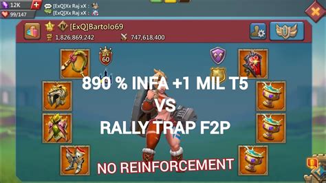 RALLY TRAP F2P TAKE RALLY TITAN 1 1 MIL T5 NO REINFORCEMENT Lord