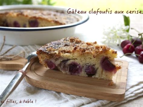 Gâteau clafoutis aux cerises d après Cyril Lignac Recette par Les