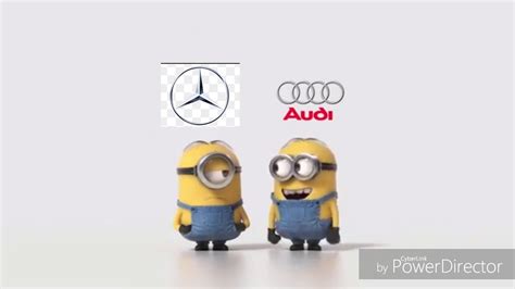 Mercedes Vs Audi Minions Youtube