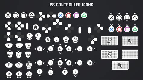 Xbox 360 Controller Icons