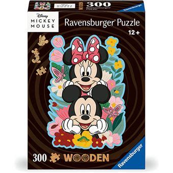 Puzzle Em Madeira Disney Mickey Mouse Mickey Minnie Pe As