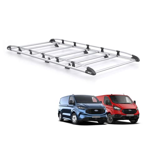 Rhino Aluminium Roof Rack For Ford Transit Custom 2013 A616