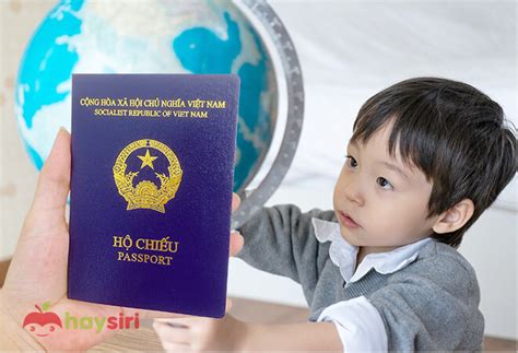 Hướng dẫn chi tiết làm HỘ CHIẾU cho TRẺ EM dưới 14 tuổi mới nhất