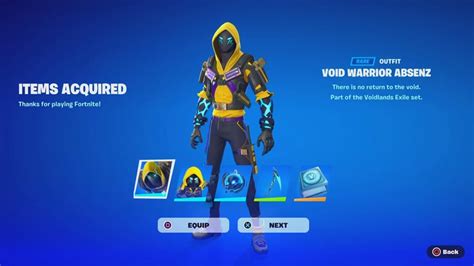 How To Get Voidland Exile Pack Free In Fortnite Unlocked Void Warrior