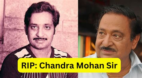 RIP: Veteran Telugu Actor Chandra Mohan Passed Away - Telly Dose