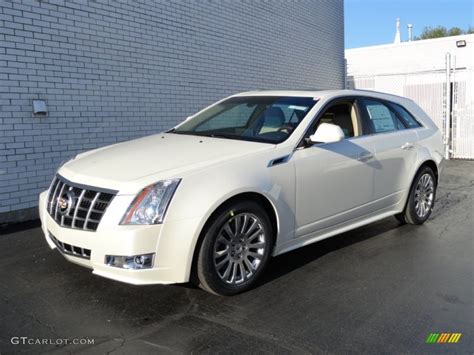 White Diamond Tricoat Cadillac Cts Awd Sport Wagon