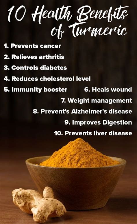 10 Health Benefits of Turmeric #healthy #nutritional | Turmeric health ...