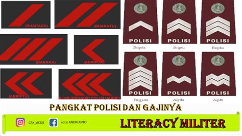 Susunan Pangkat Polisi Militer Urutan Lengkap Pangkat Tni Ad Al Dan Au Dari Kopral Sampai