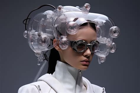 Premium Photo | Futuristic wearable technology and fashion