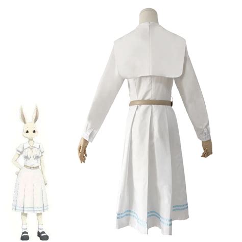 Anime Beastars Lolita Haru White Rabbit Cosplay Costume Uniform For