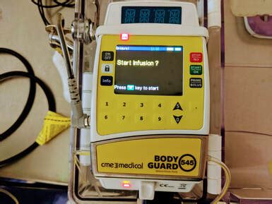 Epidural pump setup