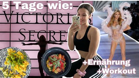 Ich teste Victoria s Secret Model Diät und Workouts für 5 Tage