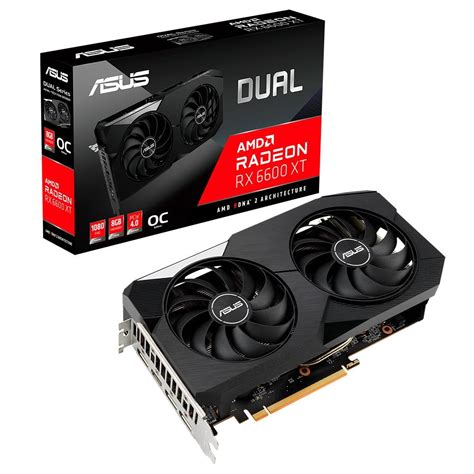 Placa de Vídeo RX 6600 XT O8G Asus Dual 8GB GDDR6 16 Gbps 90YV0GN1