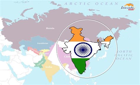 India On The World Map A Geopolitical Powerhouse World Map Flags And