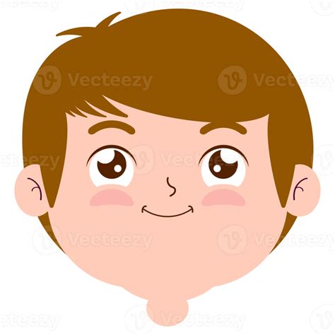 boy smiling face cartoon cute 21457109 PNG