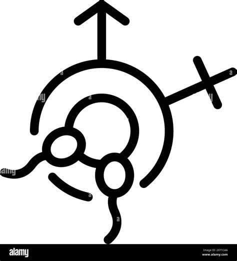 Gender Inclusive Symbol Icon Representing Diversity Inclusion And