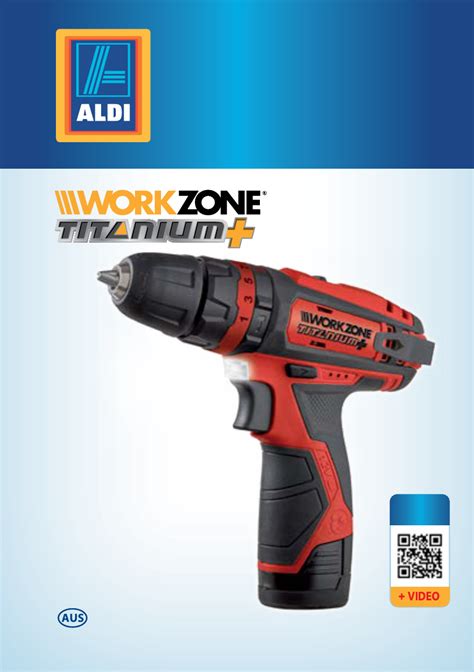 Aldi Workzone Titanium 24v Cordless Hammer Drill Atelier Yuwaciaojp