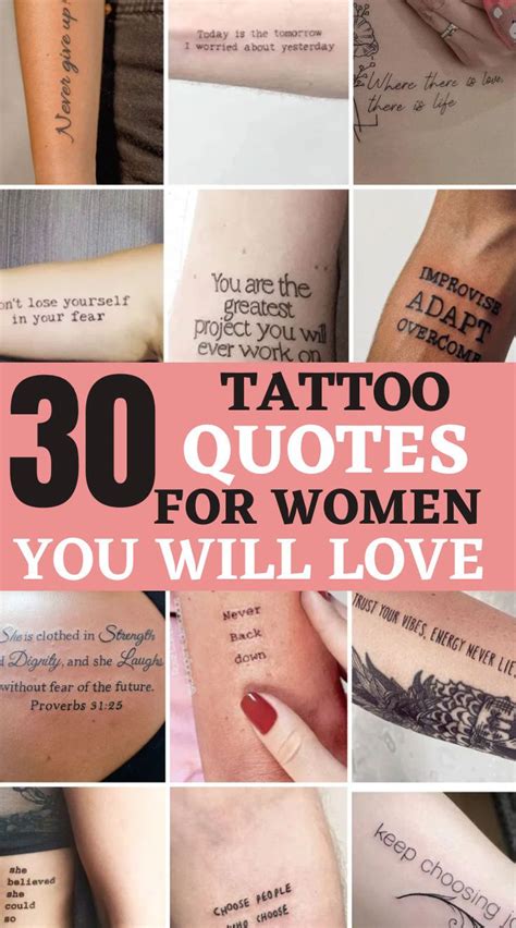 Looking For Inspirational Tattoo Quotes Youre In The Right Place Try