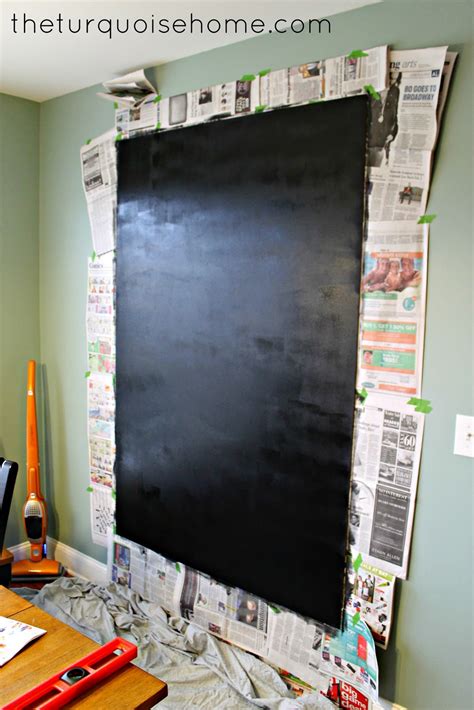 How To Make An Easy Diy Giant Magnetic Chalkboard