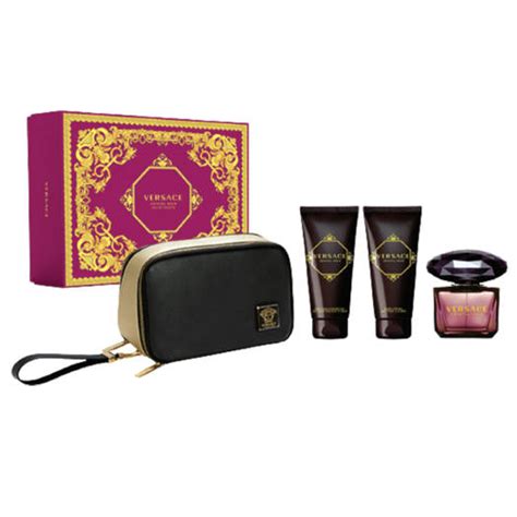 Versace Crystal Noir Eau De Toilette Set For Women 90ml Vergsw127 Buy Best Price Global