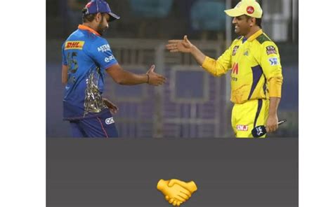 Ipl 2024 Rohit Sharma Posts Heartfelt Instagram Story After Ms Dhoni