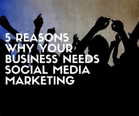 5 Reasons Why Your Business Needs Social Media Marketing