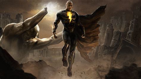 Fan Poster Of Dwayne Johnson As Black Adam 4k Hd Movies Wallpapers Hd Wallpapers Id 38914