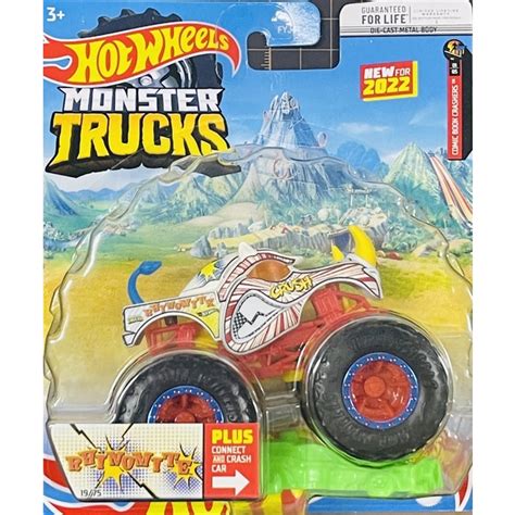 風火輪 Hot Wheels Monster Trucks 怪獸卡車 大腳車 RHINOMITE 卡通漫畫風 蝦皮購物