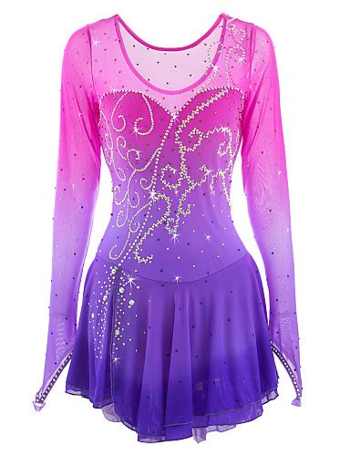 Figure Skating Dress Women's / Girls' Ice Skating Dress Pink / Purple ...