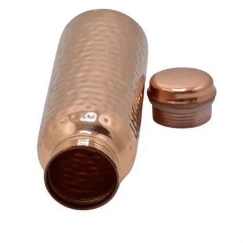 Matt Hammered Copper Water Bottle Screw At Rs Piece In Moradabad