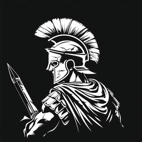 Premium Photo Logo Roman Centurion With A Gladius Disciplined And