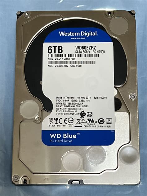 Yahoo オークション 中古 Western Digital WD60EZRZ WD Blue HDD SAT