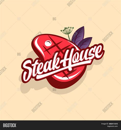 Steak House Logo Vector Photo Free Trial Bigstock