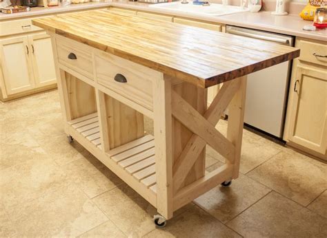 Kitchen Islands Kitchen Do It Yourself Natural Wooden Butcher Block I