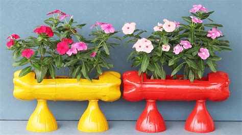 Awesome Flower Vase Make With Plastic Bottle Best Flower Site