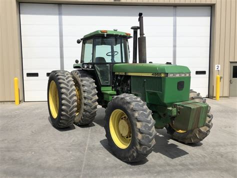 1989 John Deere 4955 Row Crop Tractors John Deere Machinefinder