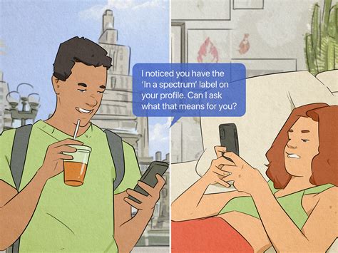 In a Spectrum Meaning on Tinder: Explaining the Label