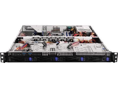 AsRock Rack 1U4LW C242 Server Barebone Intel Xeon E 2100 E 2200 LGA1151 C242 1U 4 Hot Swap 3 5